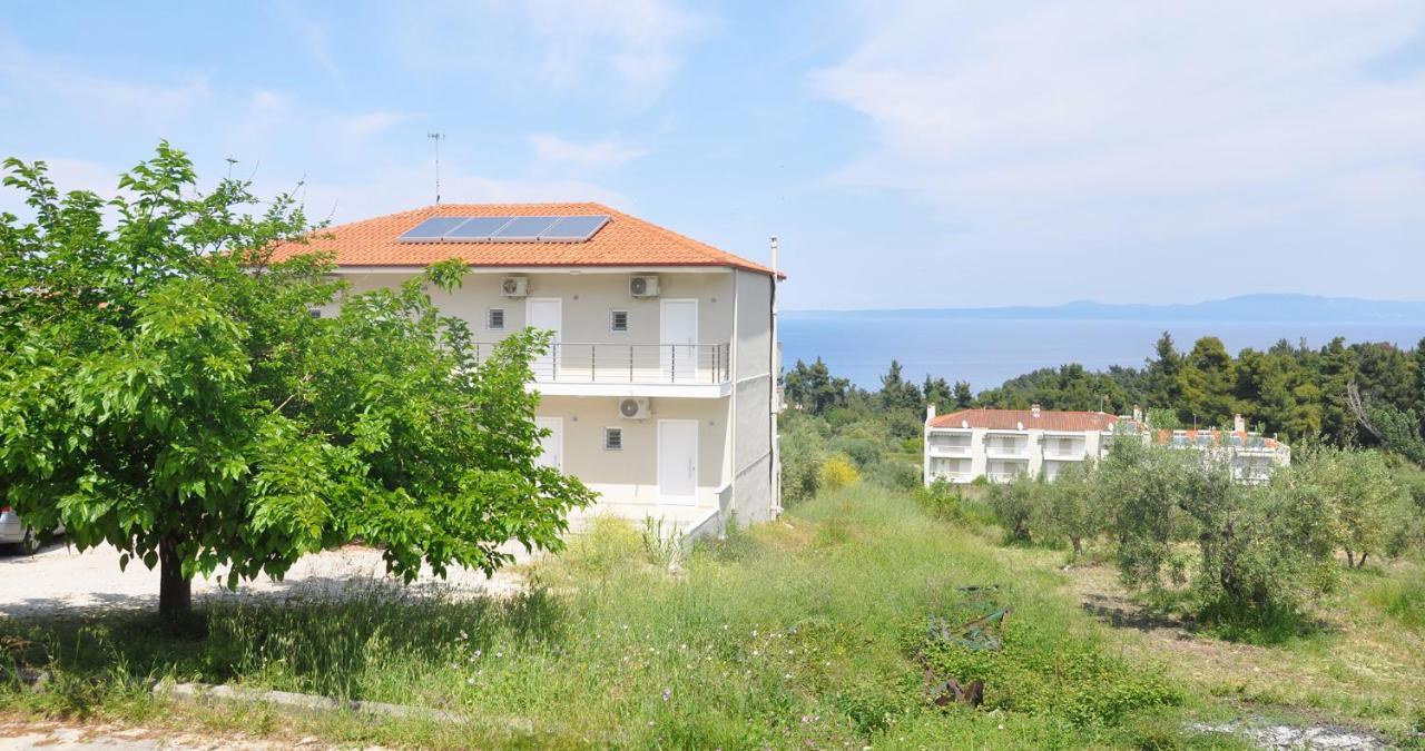 Valiant Sea Aparthotel Kryopigi Exteriör bild